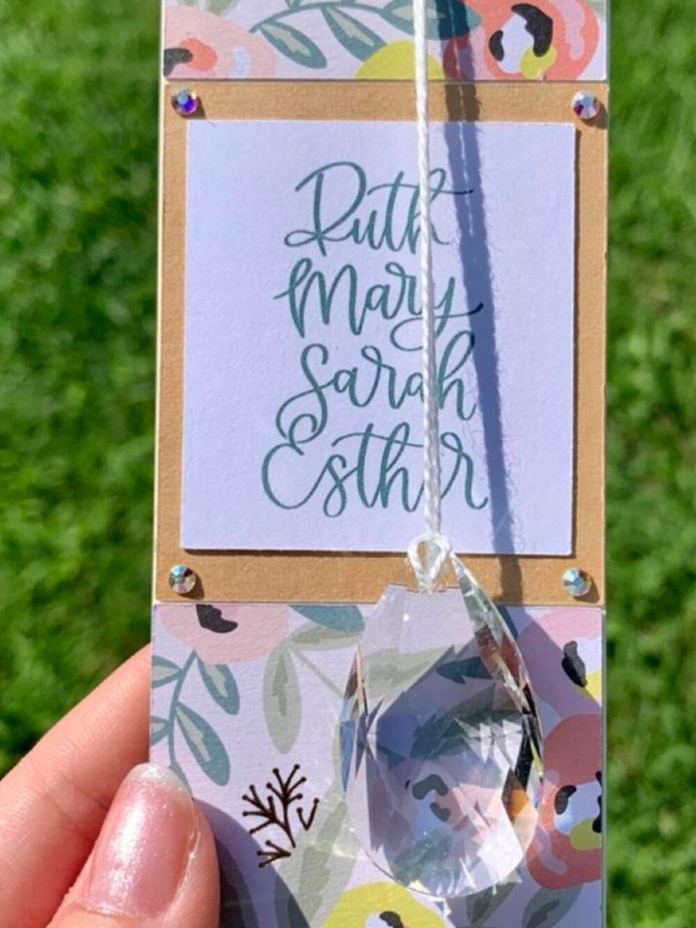 Inspiring Biblical Women Christian Bookmark | Handmade | 2x6”